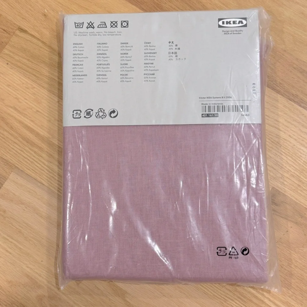 Pair of IKEA  Lavender ENSTA  Curtain Panels 140 x 215 cm (55 x 85 inches)